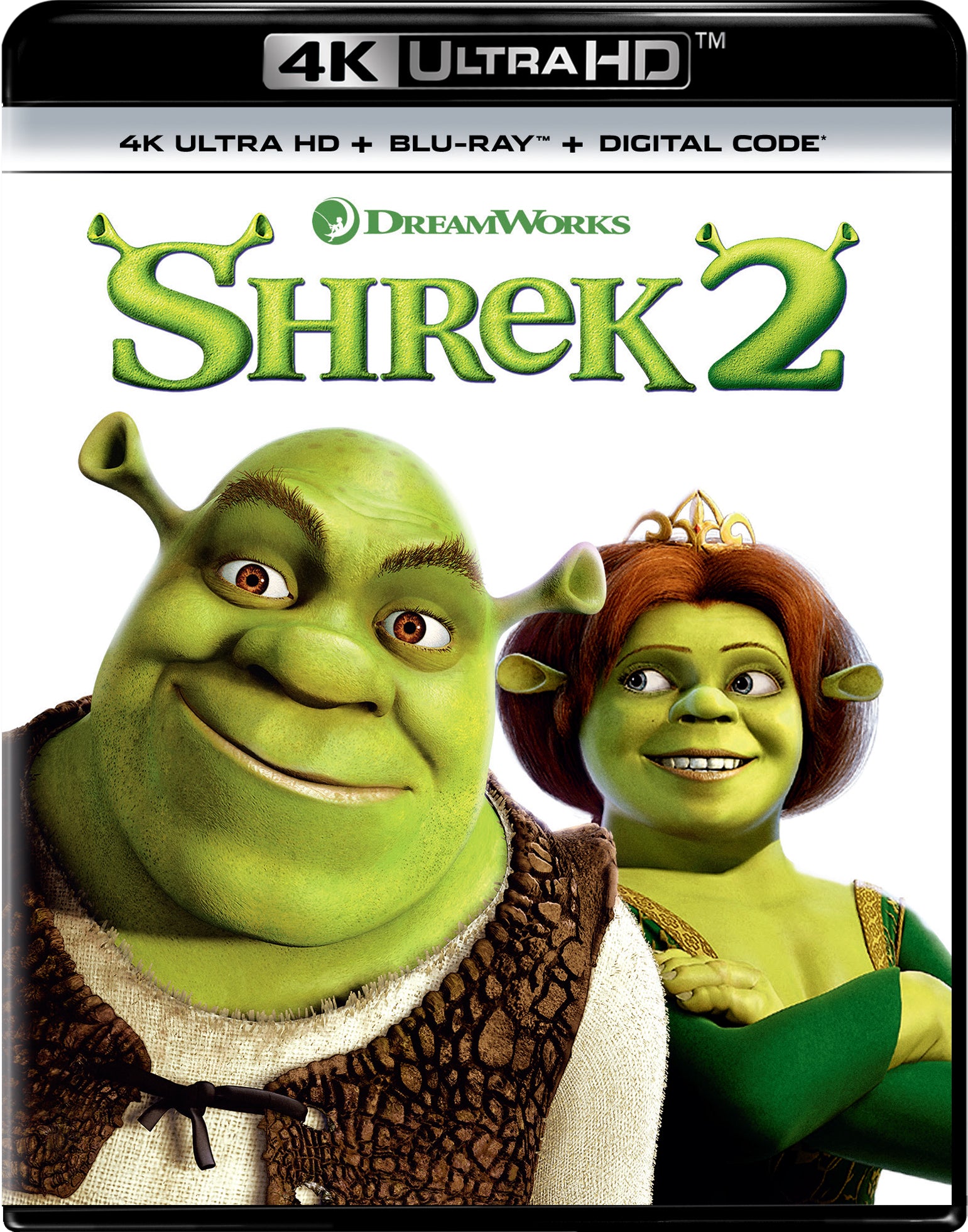 Shrek 2 [Includes Digital Copy] [4K Ultra HD Blu-ray/Blu-ray] cover art