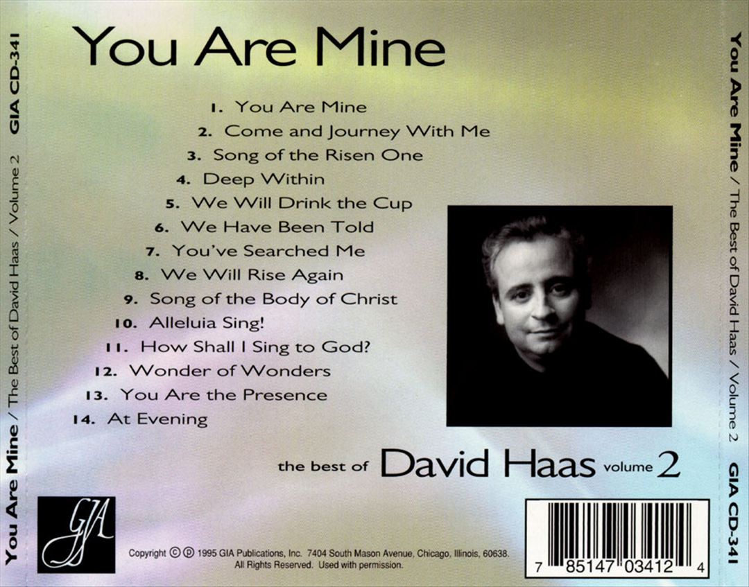 You Are Mine: The Best of David Haas, Vol. 2 cover art
