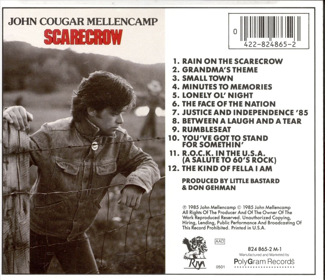 Scarecrow cover art