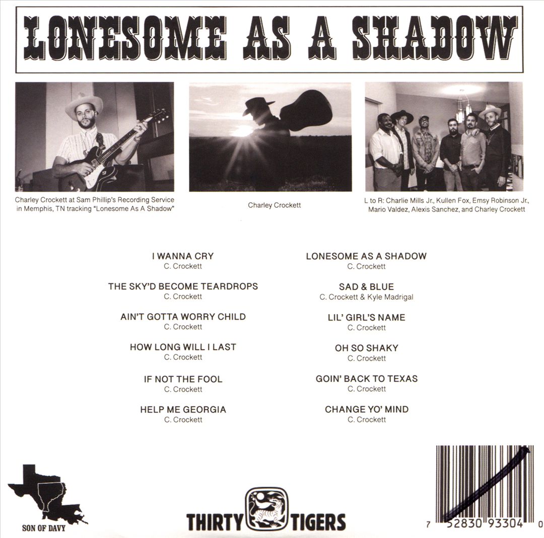 Lonesome as a Shadow cover art