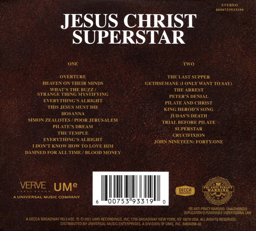Jesus Christ Superstar [50th Anniversary Edition] cover art