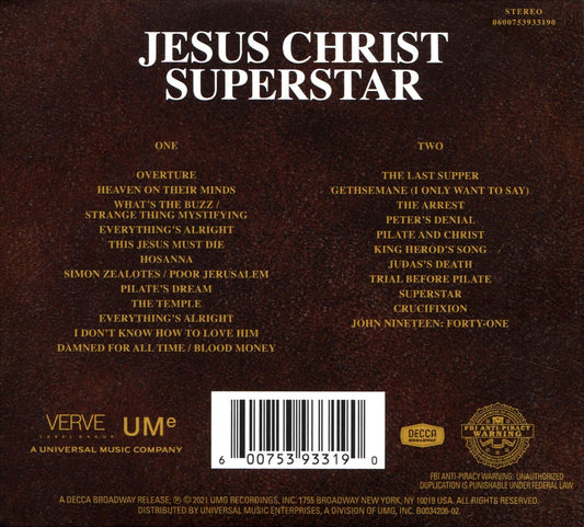 Jesus Christ Superstar [50th Anniversary Edition] cover art