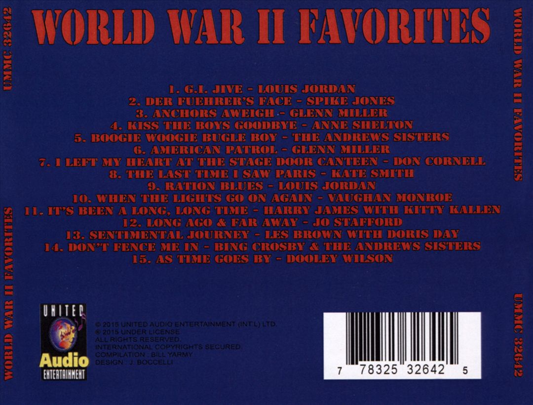 WW2 Favorites cover art
