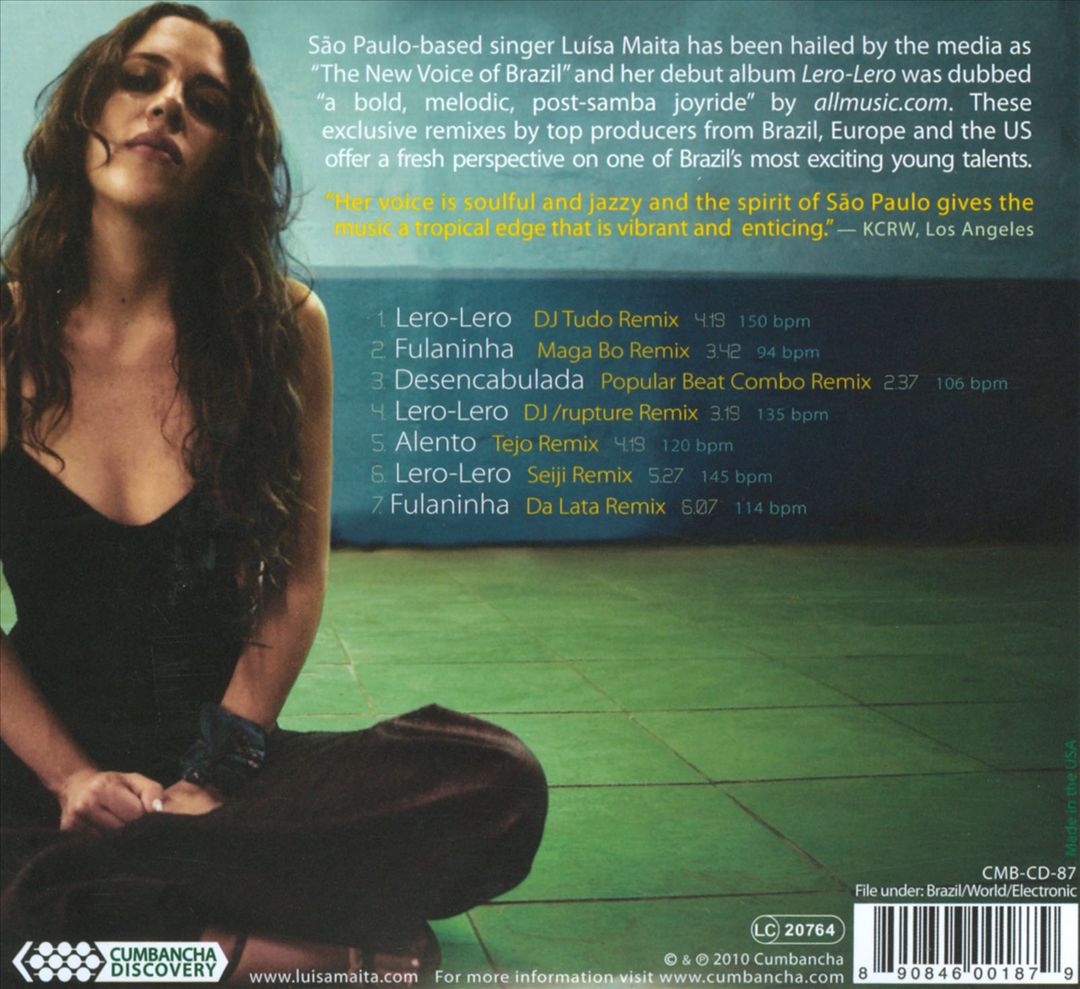 Luísa Maita Remixed cover art