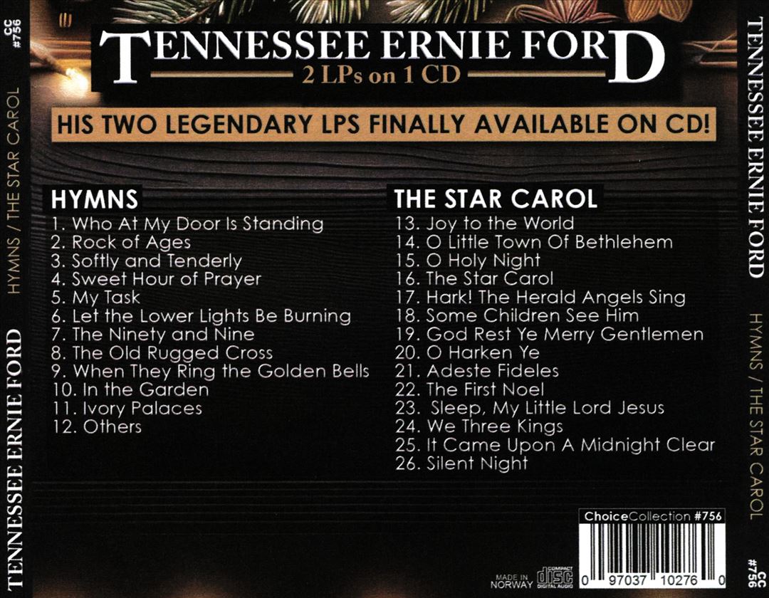 2 LPS on 1 CD-Hymns/Star Carol cover art