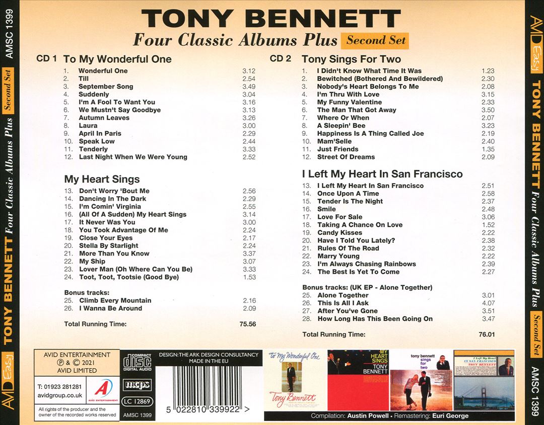 Four Classic Albums Plus: Second Set cover art