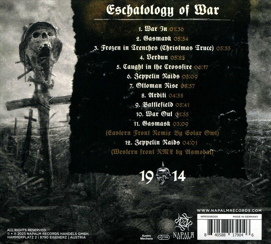 Eschatology of War cover art