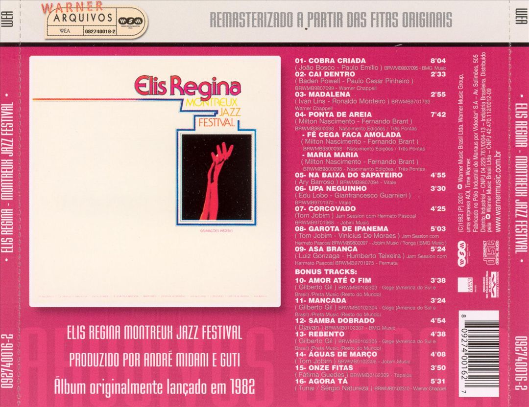 Montreaux Jazz Festival cover art
