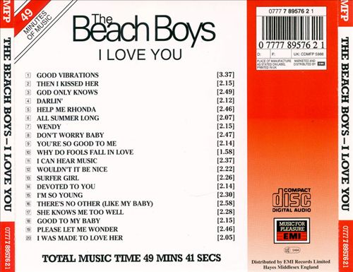 I Love You cover art