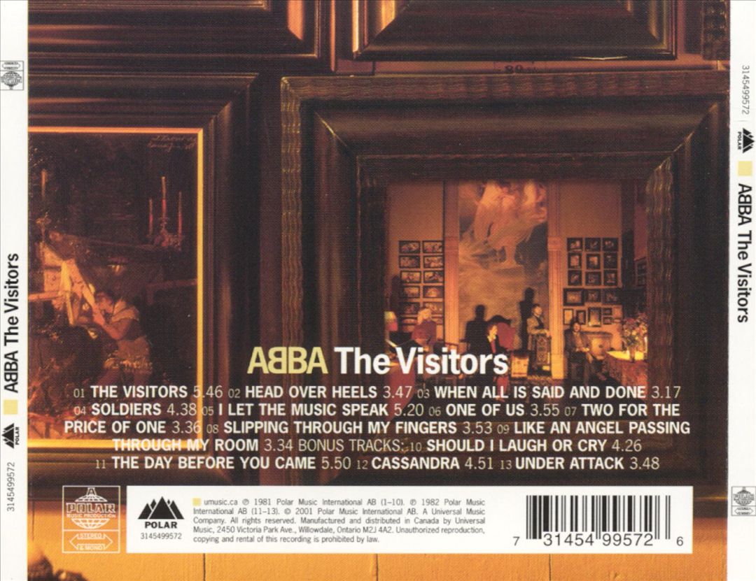 The Visitors [Import Bonus Tracks] cover art