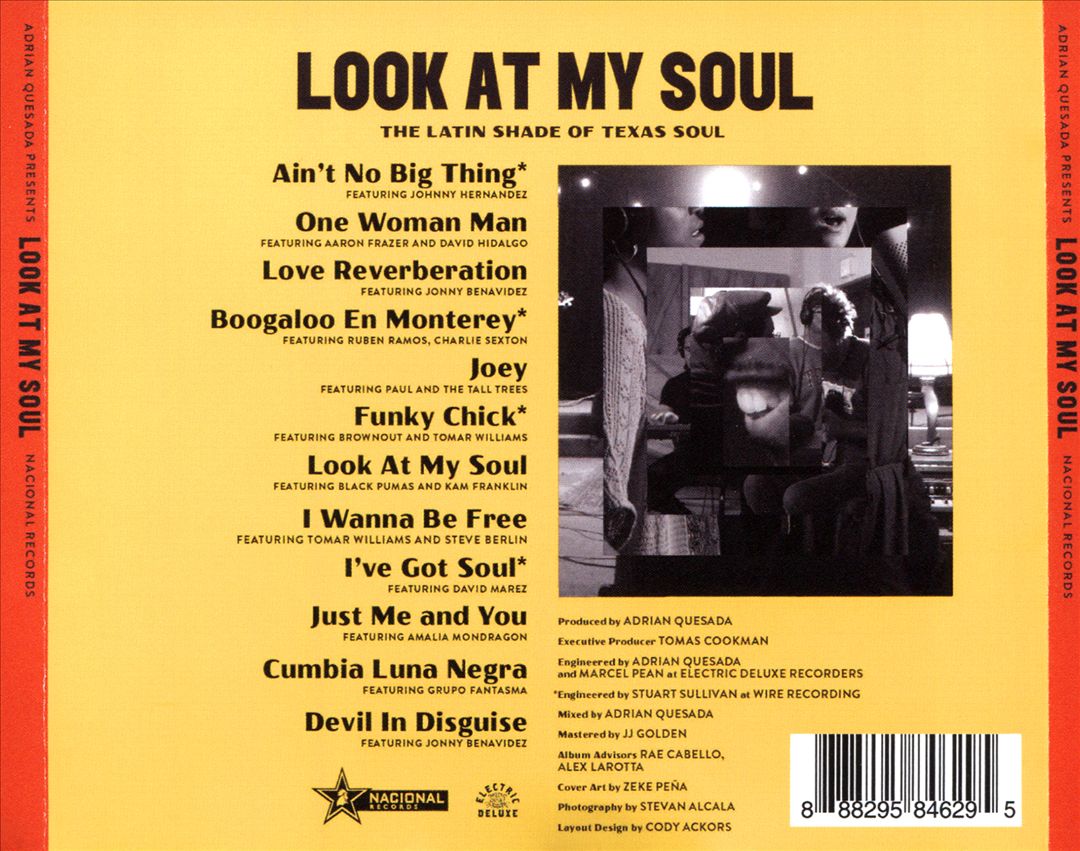 Look at My Soul: The Latin Shade of Texas Soul cover art