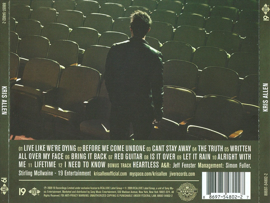 Kris Allen cover art