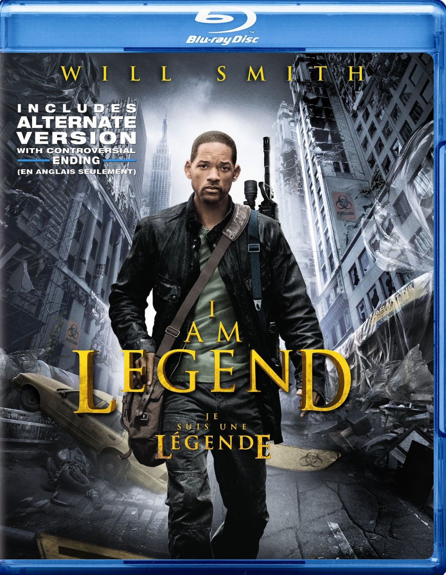 I Am Legend [French] [Blu-ray] cover art