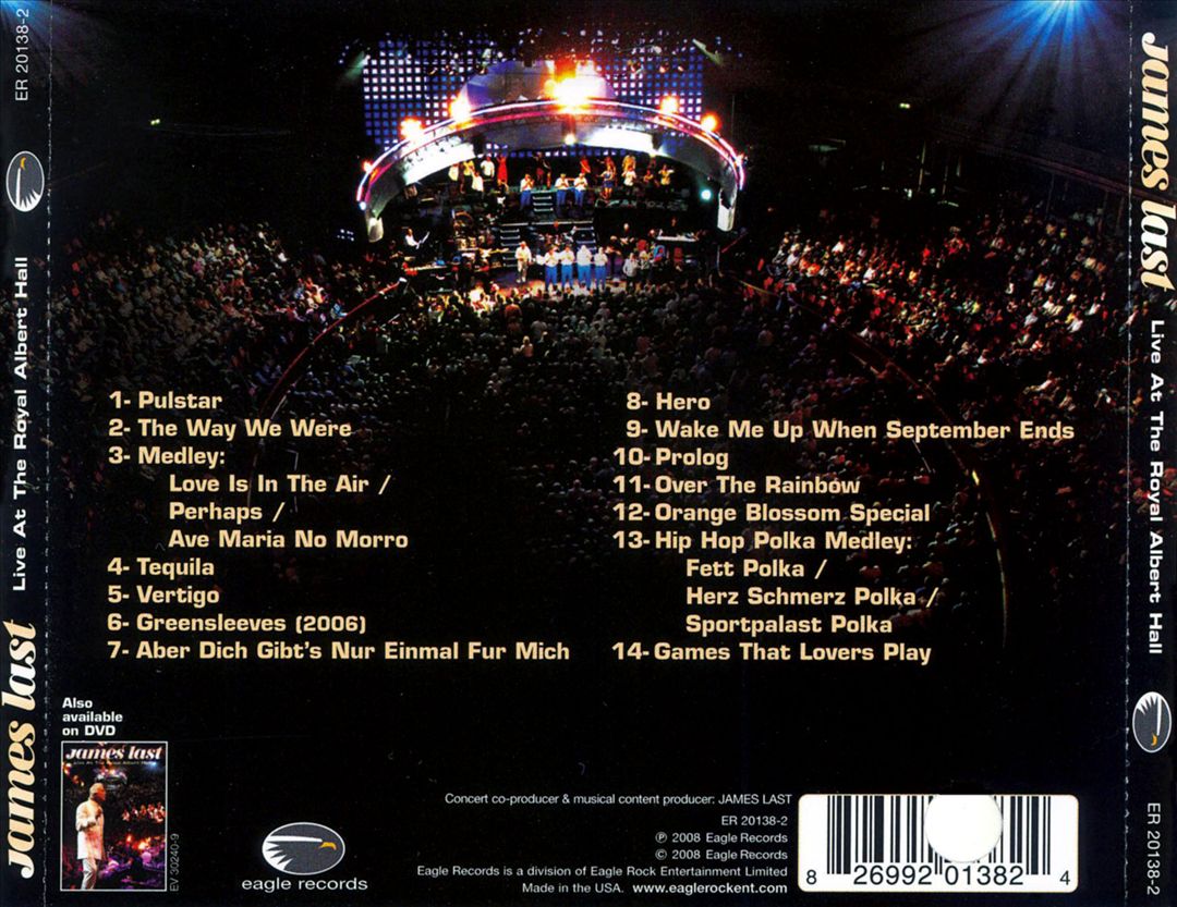 Live at the Royal Albert Hall cover art
