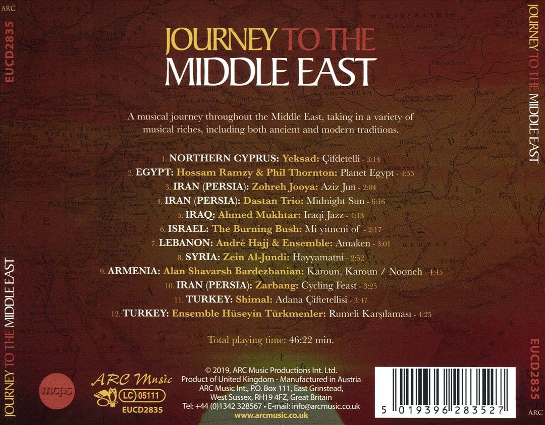 Journey to the Middle East [Arc] cover art