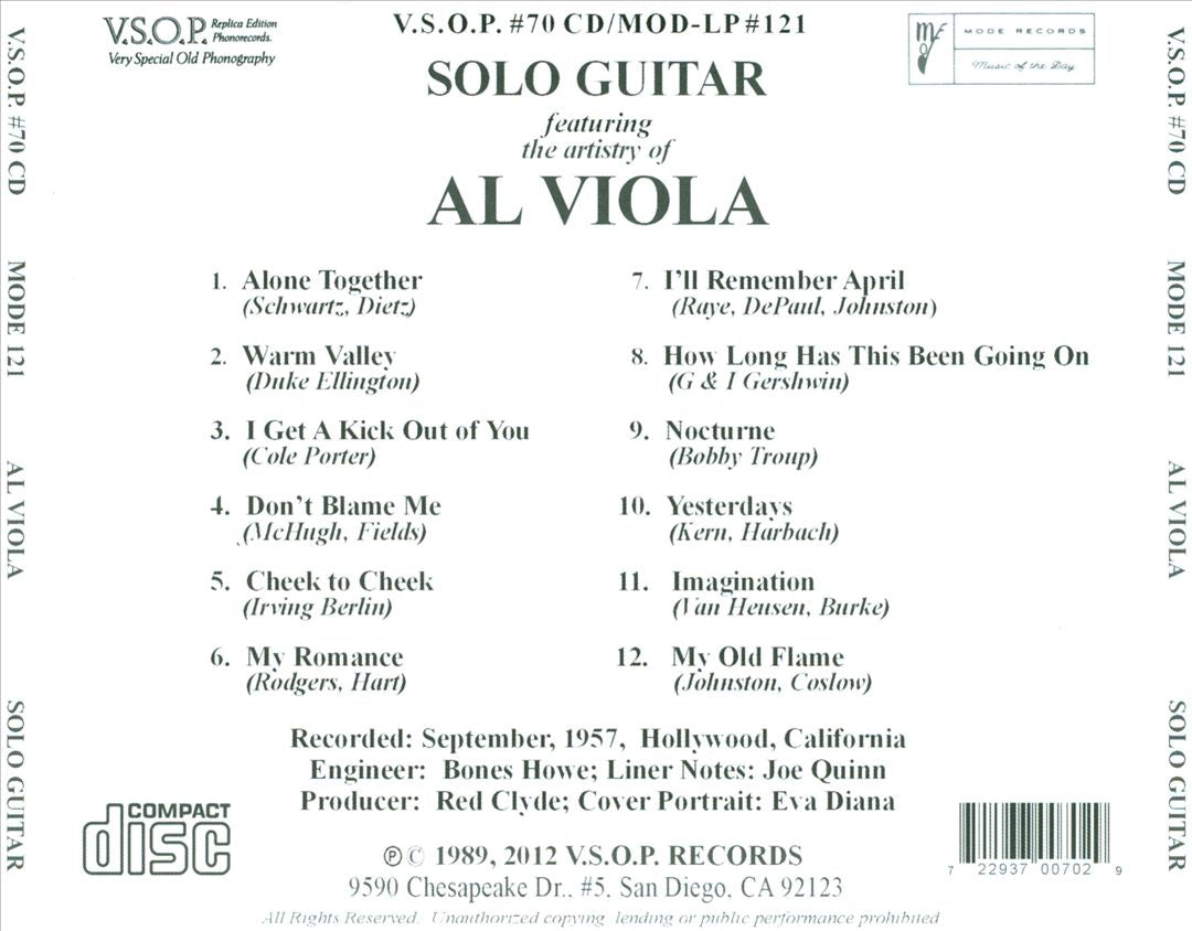Solo Guitar cover art