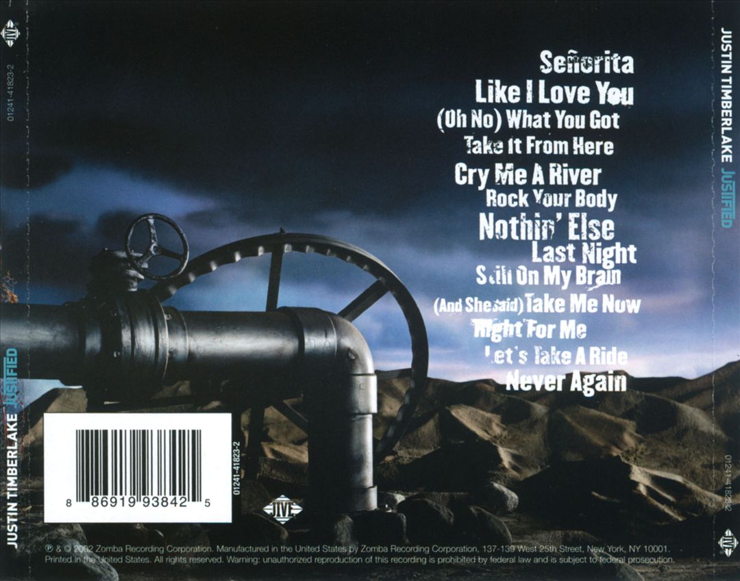 Justified cover art