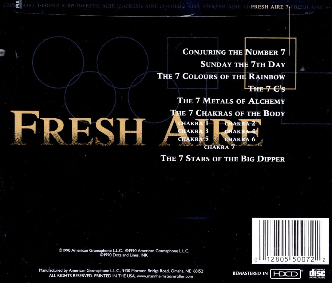Fresh Aire 7 cover art