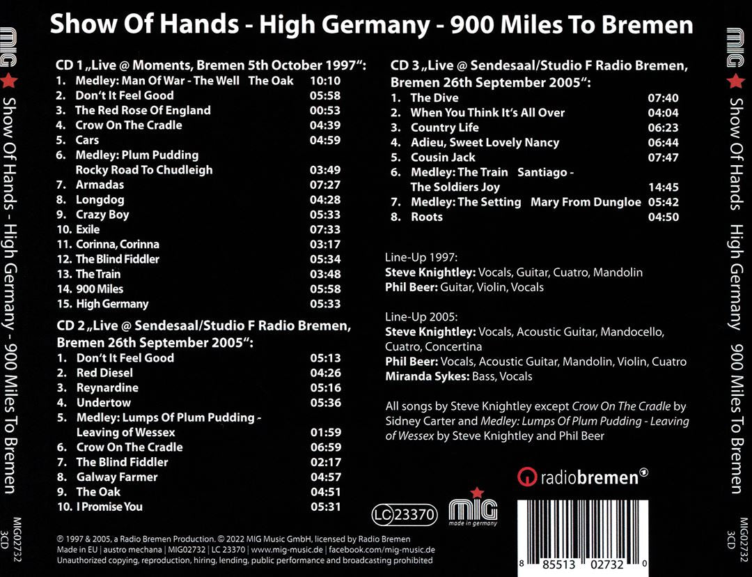 High Germany: 900 Miles to Bremen cover art