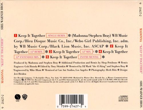 Keep It Together cover art