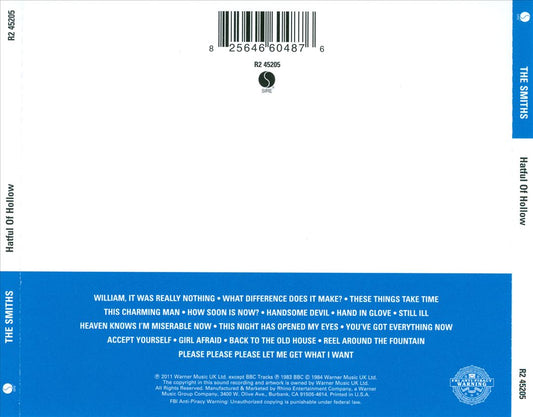 Hatful of Hollow cover art