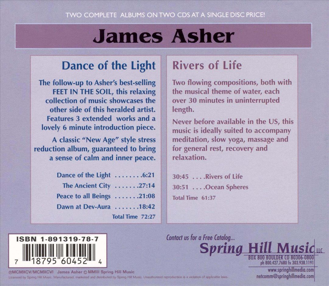 Dance of the Light/Rivers of Life cover art