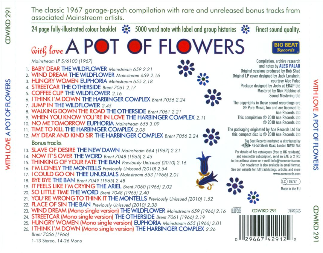 With Love: A Pot of Flowers cover art