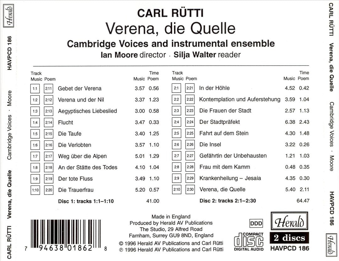 Rütti: Verena, die Quelle cover art