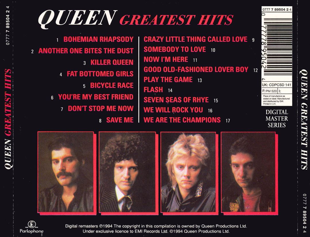 Greatest Hits [1994] cover art