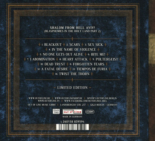 Blasphemies in the Holy Land, Vol. 2: Shalom From Hell Aviv cover art