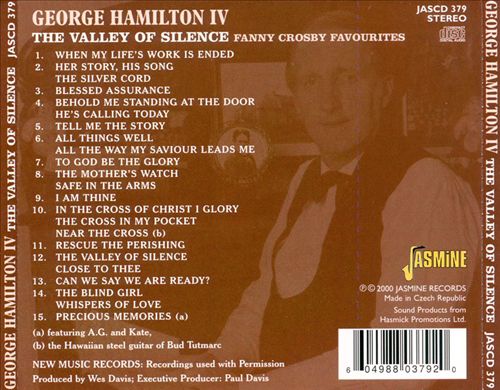 Valley of Silence: Fanny Crosby Favourites cover art