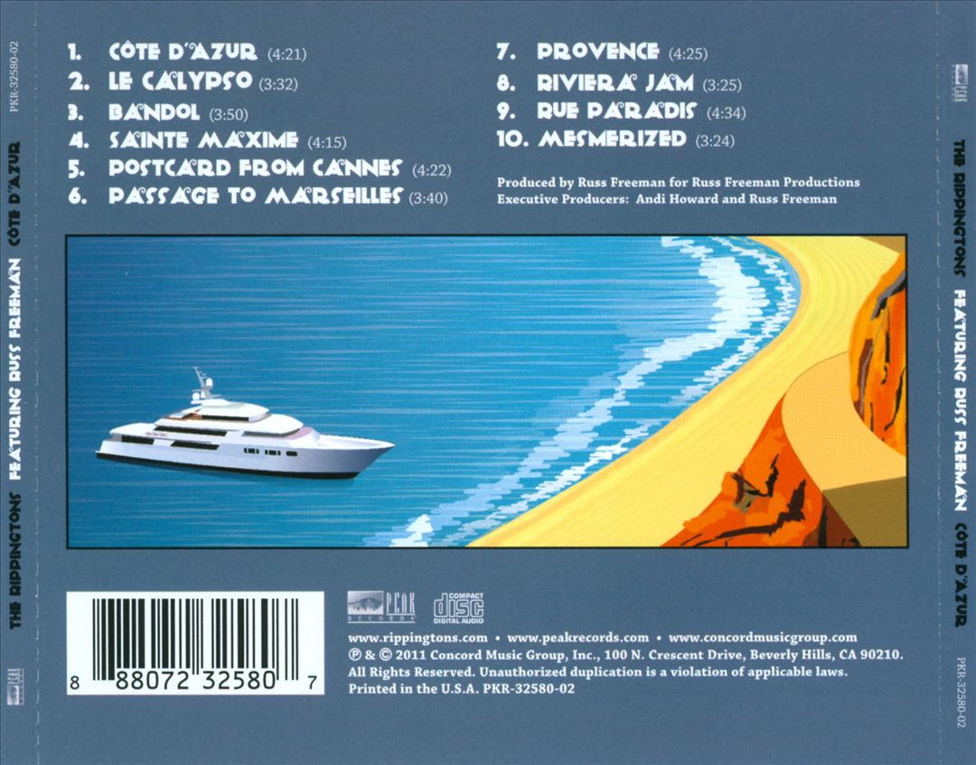 Côte d'Azur cover art