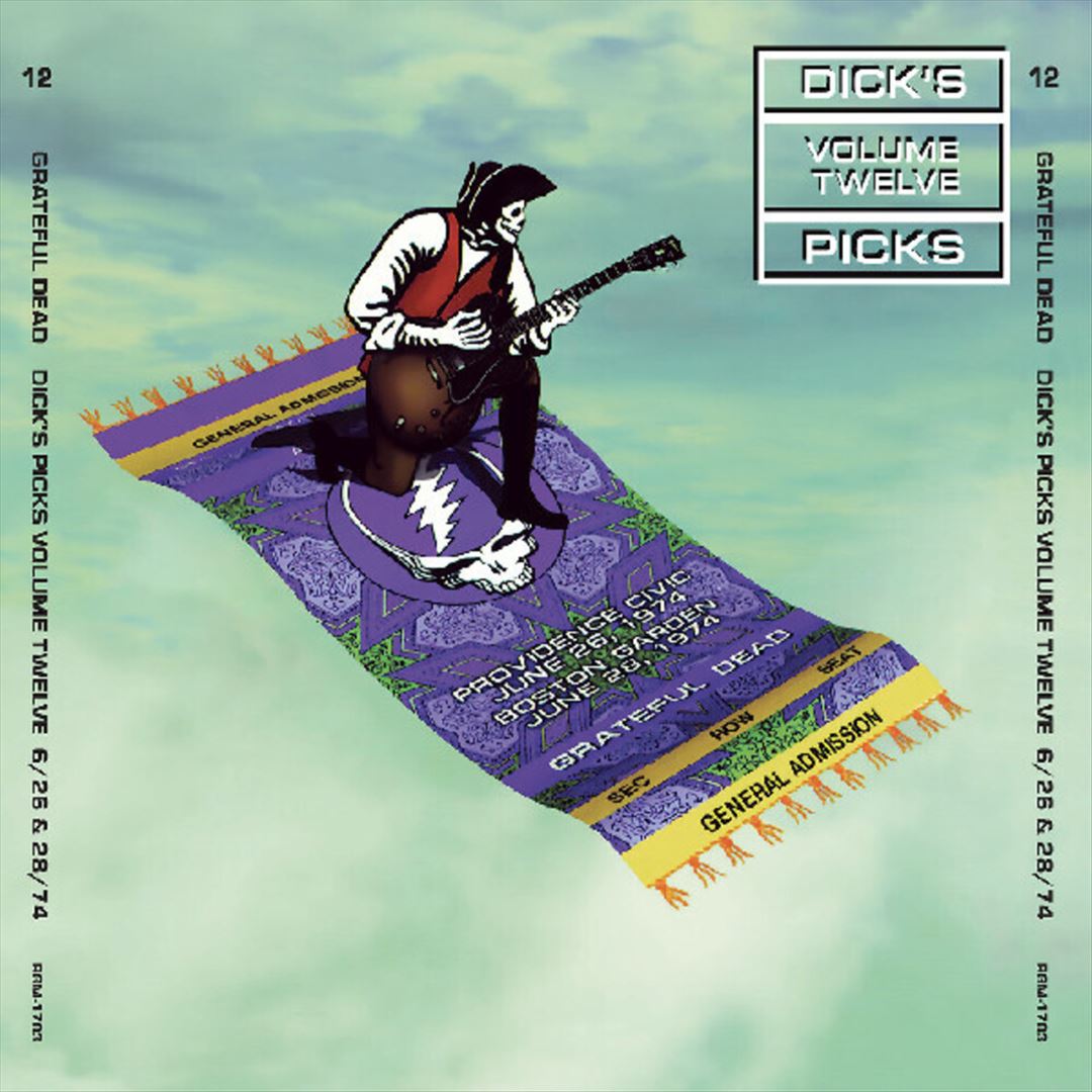 Dick's Picks, Vol. 12: Providence Civic June 26, 1974/Boston Garden June 28, 1974 cover art