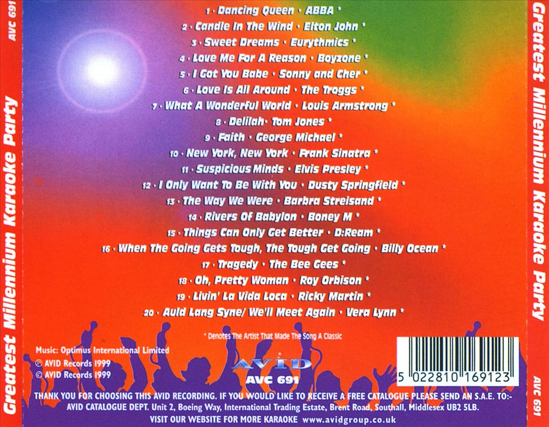 Greatest Millenium Karaoke Party cover art
