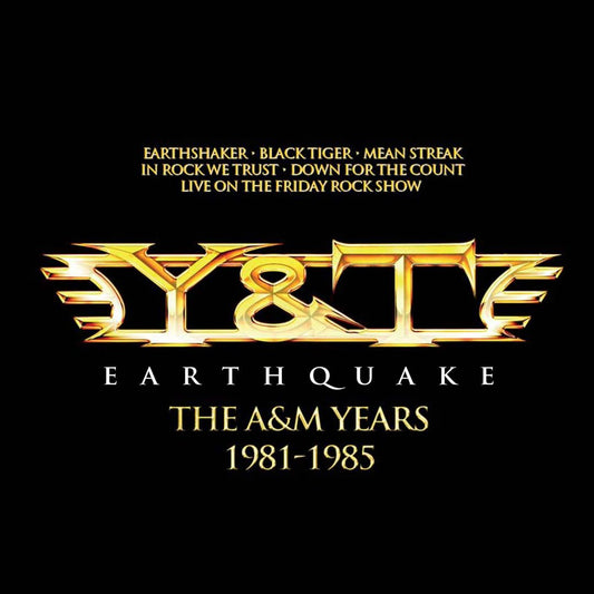 Earthquake: The A&M Years cover art