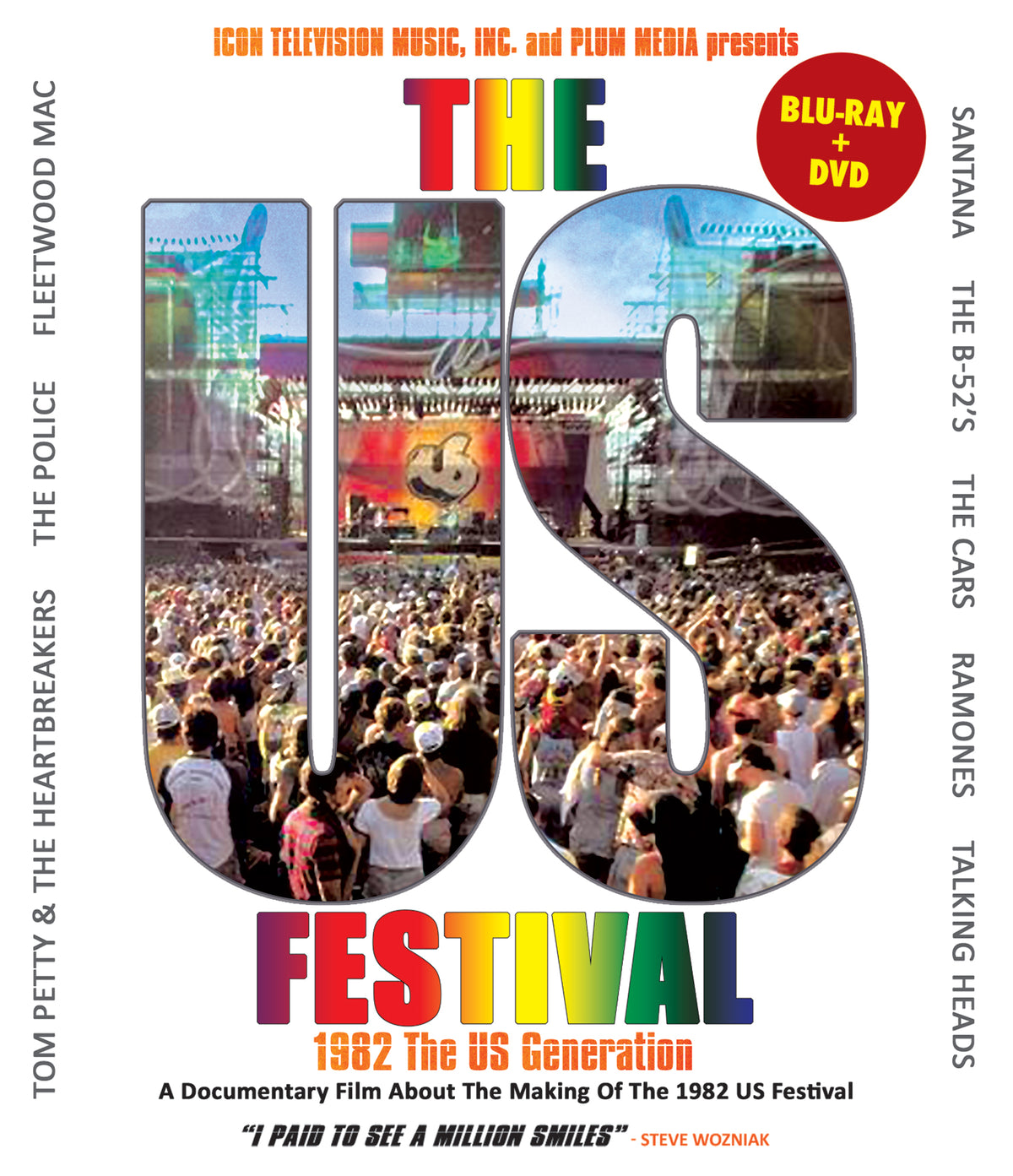 Us Festival: 1982 - The Us Generation [Blu-ray] cover art