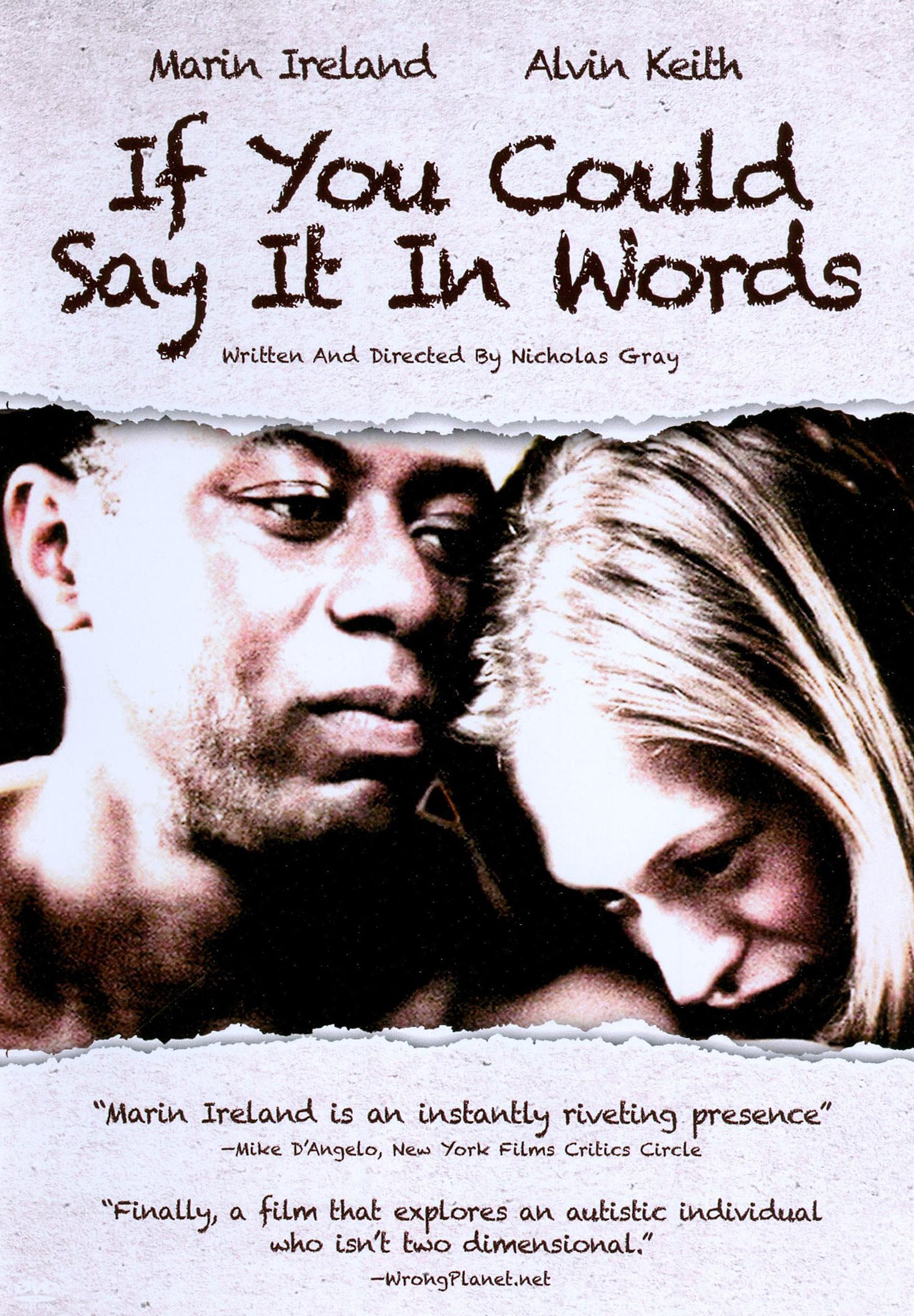 If You Could Say it in Words cover art