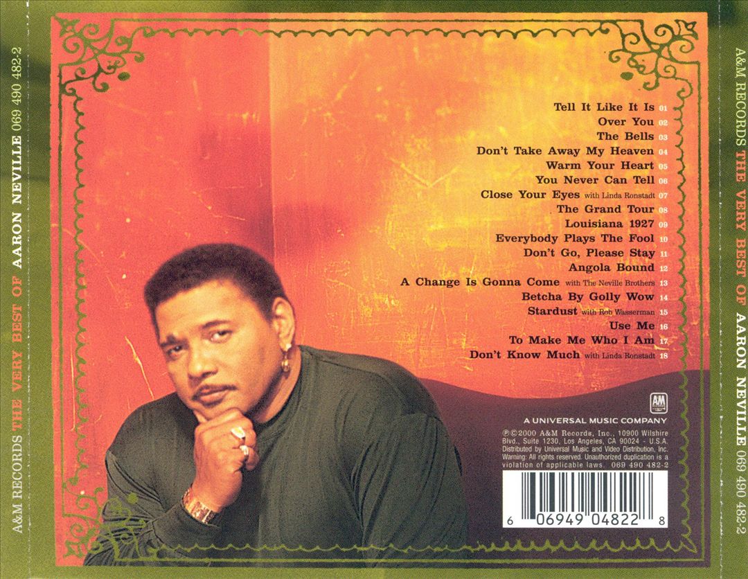Very Best of Aaron Neville cover art