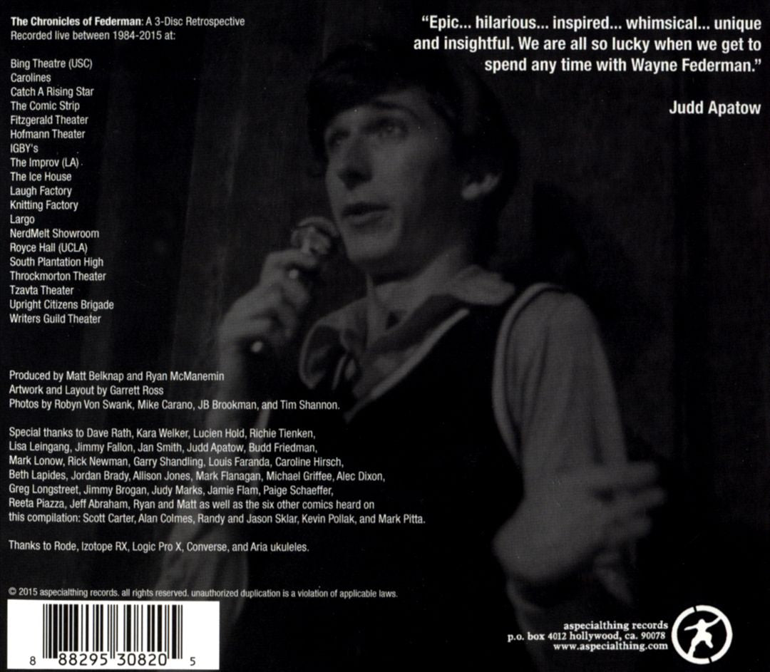 Chronicles of Federman cover art