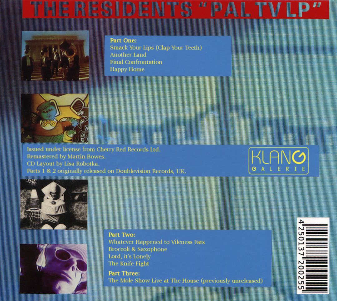 Pal TV LP cover art