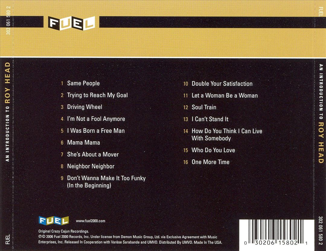 Introduction to Roy Head cover art