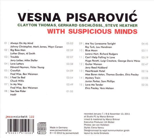 With Suspicious Minds cover art