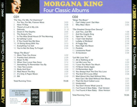 Four Classic Albums: For You, For Me, For Evermore/Sings the Blues/the Greatest Songs Ever Swung/Let Me Love You cover art