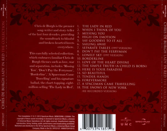 Lady in Red: The Collection cover art
