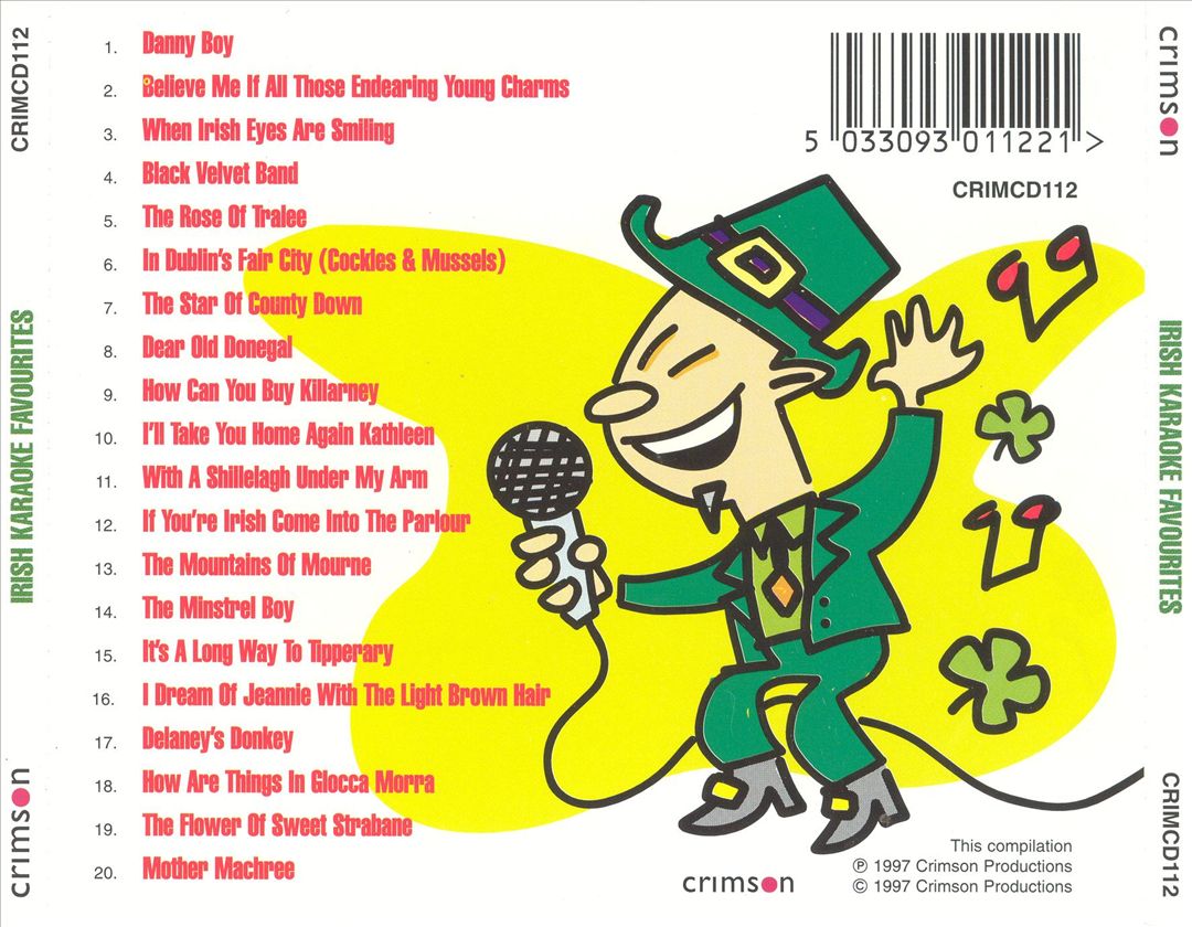 Irish Karaoke Favourites cover art