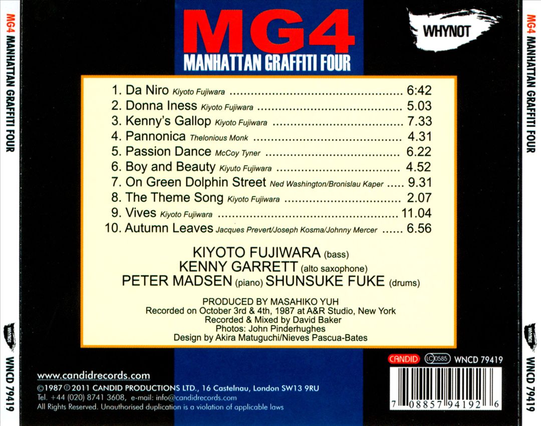 Manhattan Graffiti Four cover art