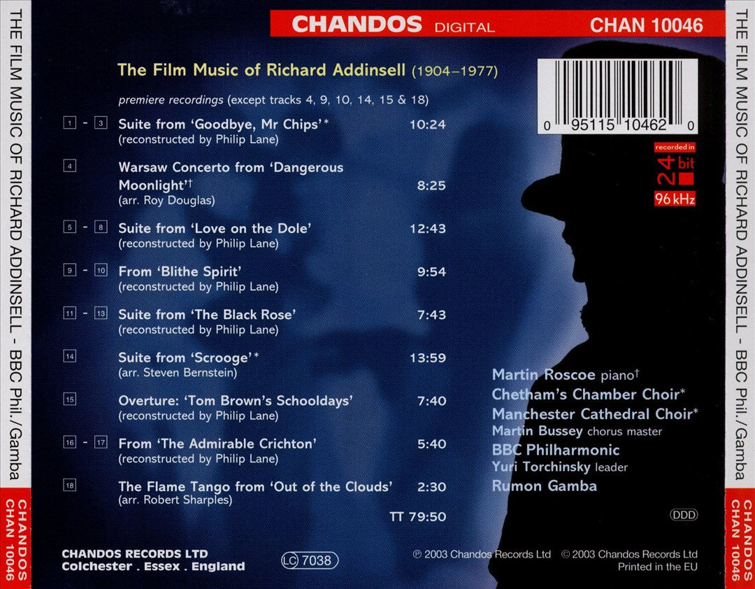 Film Music of Richard Addinsell cover art