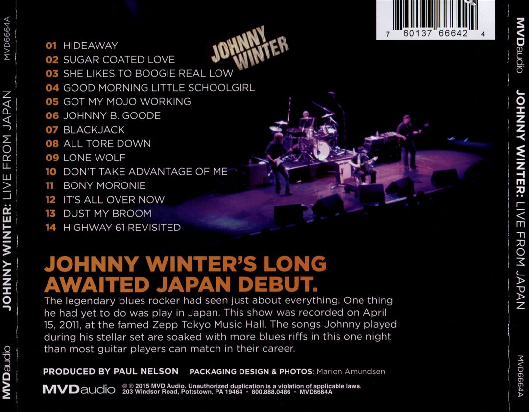 Live From Japan cover art