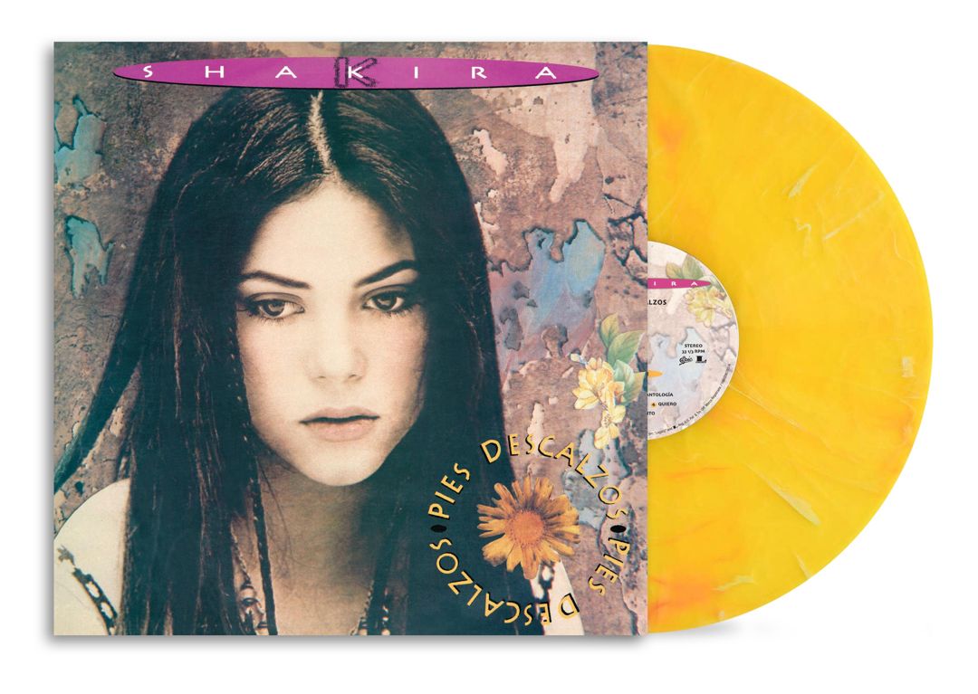 Pies Descalzos [30th Anniversary Edition] [Yellow With Red Swirl Vinyl] cover art