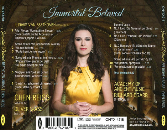 Immortal Beloved: Beethoven Arias cover art